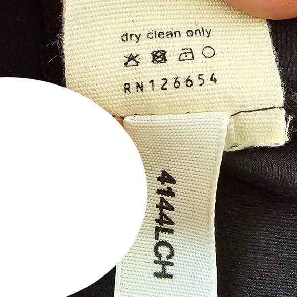 L’Agence 100% Silk V-Neck Tank Sleeveless Blouse Top w/Lambskin Detail S Small - Picture 8 of 8